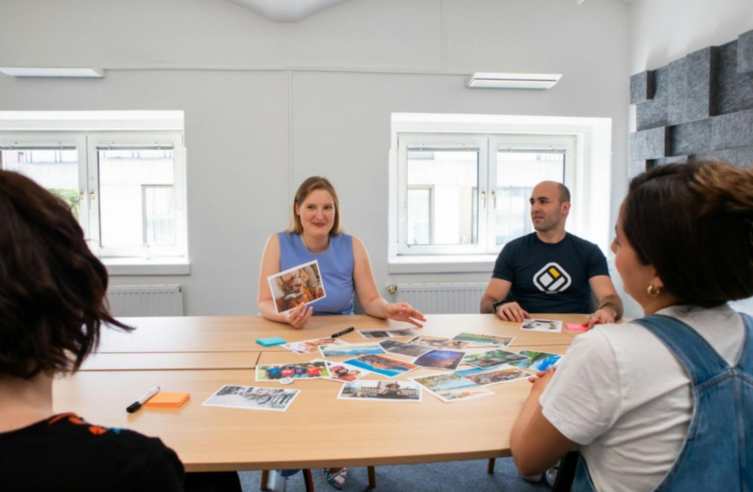 Interactive learning environment with financial planning tools